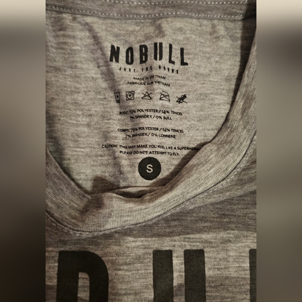 NWT Women’s NOBULL Crop Tank Top Camo Crossfit Tom Brady - Picture 2 of 3
